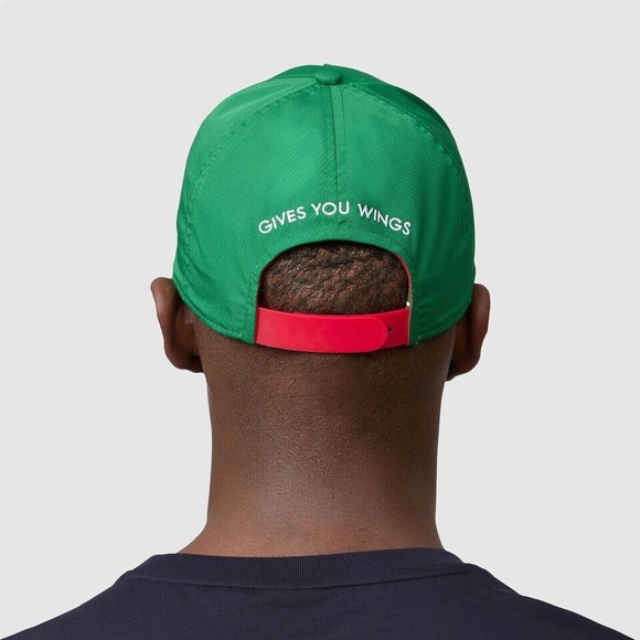 Red Bull Racing F1 Classic Snapback Hat Cap Green Red Team Logo Crown - Picture 4 of 11